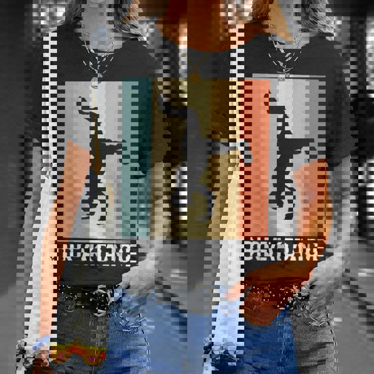 ブレイクダンス I レトロ I ダンサー ヒップホップダンス ブレイクダンス Tシャツ 彼女への贈り物