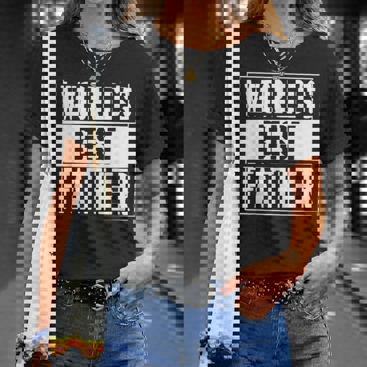 ベストファーザーワールドベストファーザー Tシャツ 彼女への贈り物