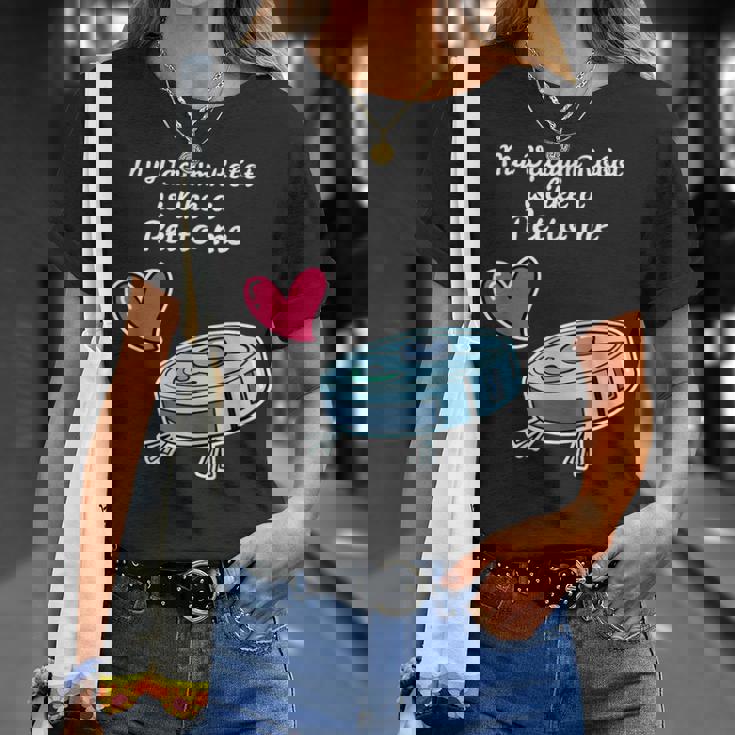 ペットのように ロボット掃除機 ロボット掃除機 Tシャツ 彼女への贈り物