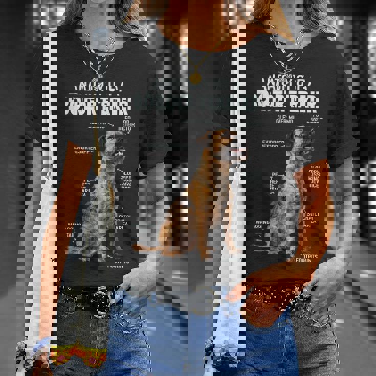 ボーダーテリアの解剖学 長袖tシャツ Tシャツ 彼女への贈り物