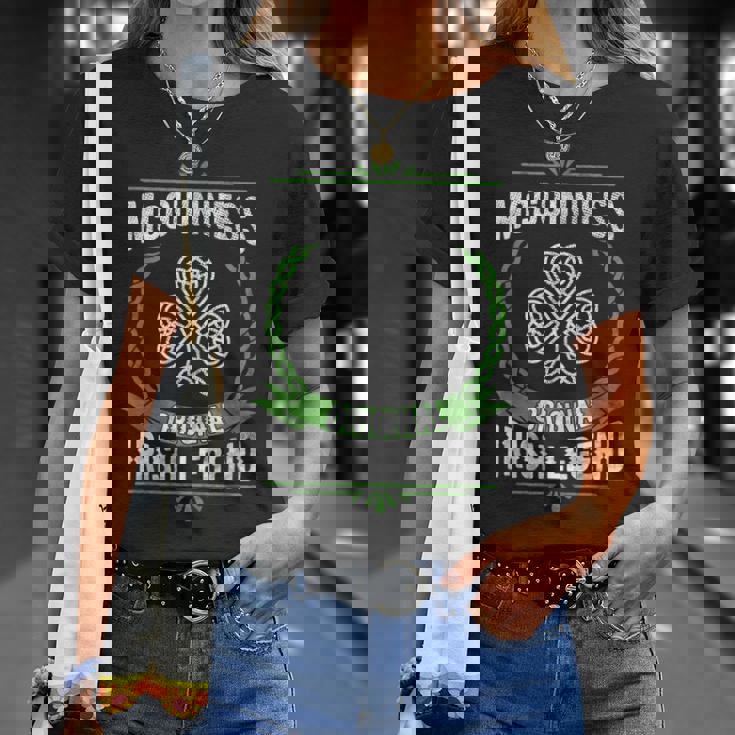 マクギネス アイルランド名 伝説 シャムロック 聖パトリックデー Tシャツ 彼女への贈り物