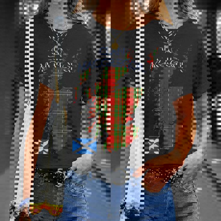 マクレガー スコットランド タータン スコットランド Tシャツ 彼女への贈り物