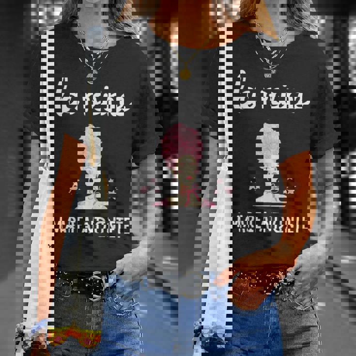 マリー・アントワネット女王 ヴェルサイユ革命 1789年 フランス Tシャツ 彼女への贈り物