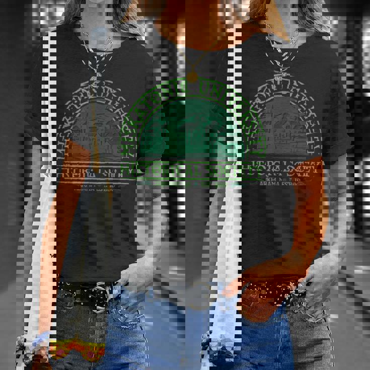 ミスカトニック大学歴史社会 Tシャツ 彼女への贈り物