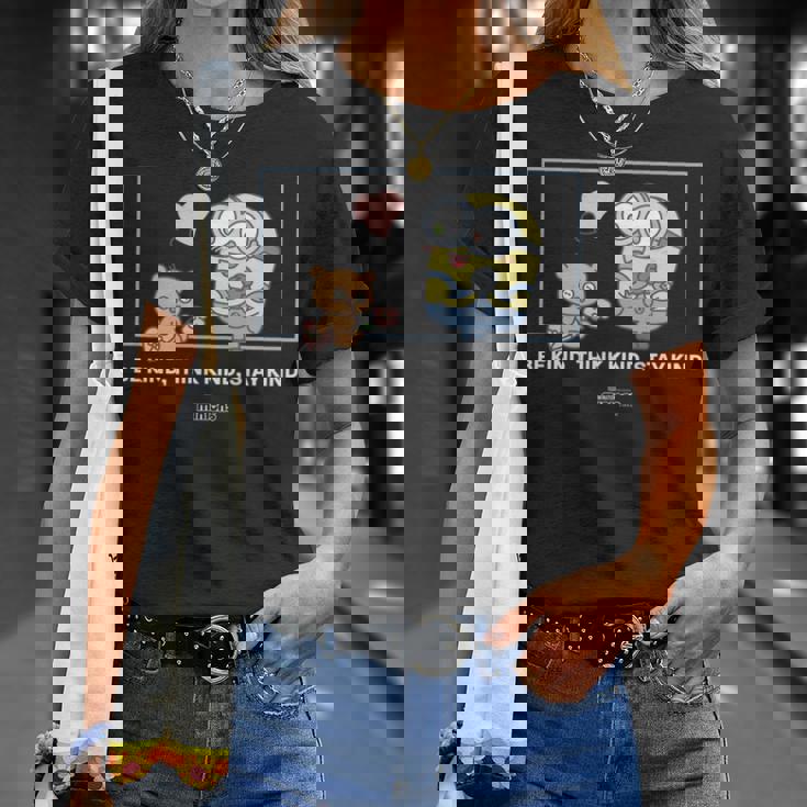 ミニオンズ ボブ&ティム Be Kind Think Kindtay Kind 長袖tシャツ Tシャツ 彼女への贈り物