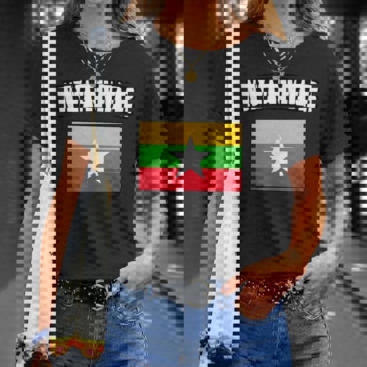 ミャンマー Tシャツ 彼女への贈り物