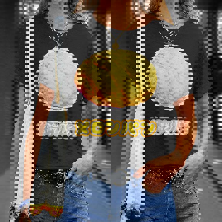 メロンパン《スイーツ ポップ》菓子パン【変なデザイン屋さん】かわいい 面白い イラスト デザイン Tシャツ 彼女への贈り物