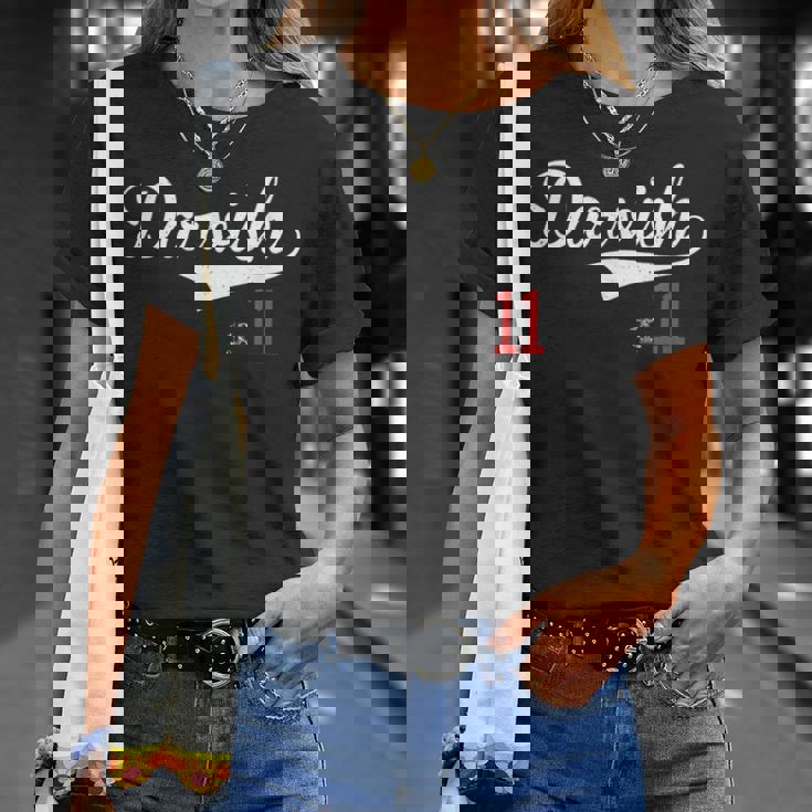 ユウ・ダルビッシュ・ヴィンテージ・ゲームデー Tシャツ 彼女への贈り物