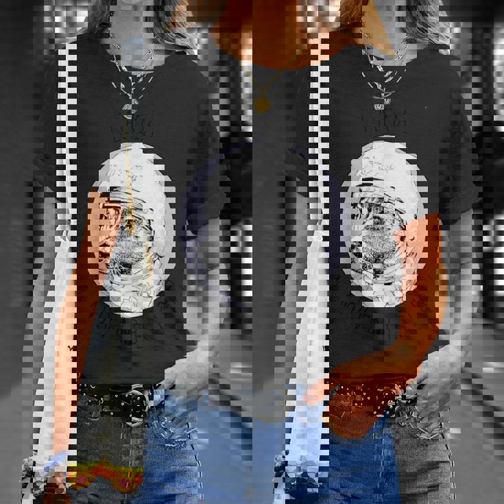 ライカ 宇宙犬 ソ連 Tシャツ 彼女への贈り物