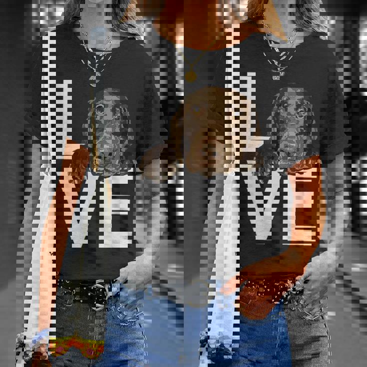 ラブラドールラブチョコレートラボラバー Tシャツ 彼女への贈り物