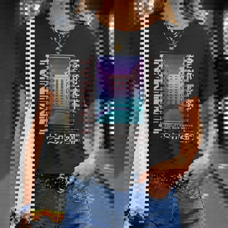 リミナルスペース 美的感覚 日本美的バイブデザイン Tシャツ 彼女への贈り物