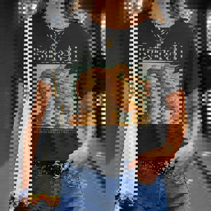 ルネッサンス美的ボッティチェリ ヴィーナスの誕生 アートデザイン 長袖tシャツ Tシャツ 彼女への贈り物