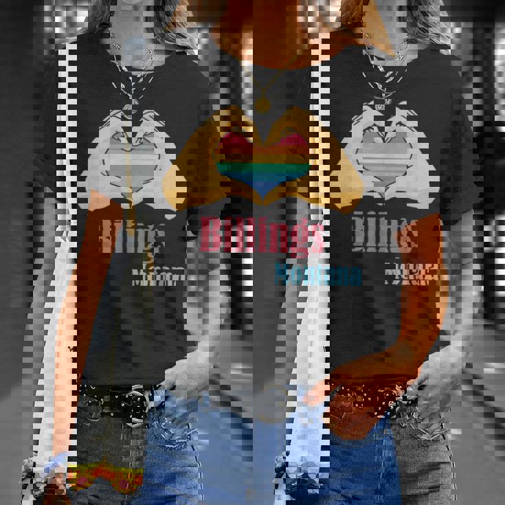 レトロ ビリングス モンタナ Tシャツ 彼女への贈り物