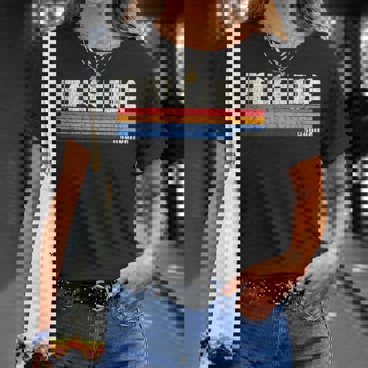 レトロ ヴィンテージ 70年代80年代スタイル ハレイワ Hi Tシャツ 彼女への贈り物