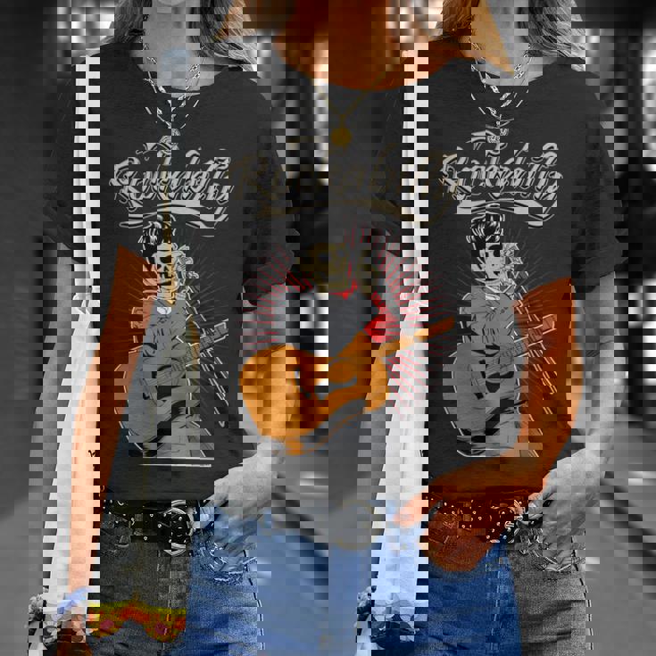 ロカビリー ピンナップ ホットロッド オールドスクール ロカビリー 長袖tシャツ Tシャツ 彼女への贈り物