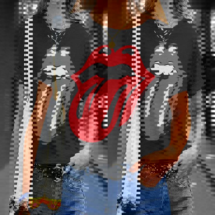 ローリングストーンズ 公式クラシックタン 長袖tシャツ Tシャツ 彼女への贈り物