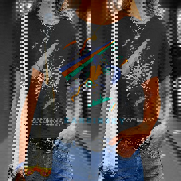 ワシリー・カンディンスキー抽象アートスモールワールドiv Tシャツ 彼女への贈り物