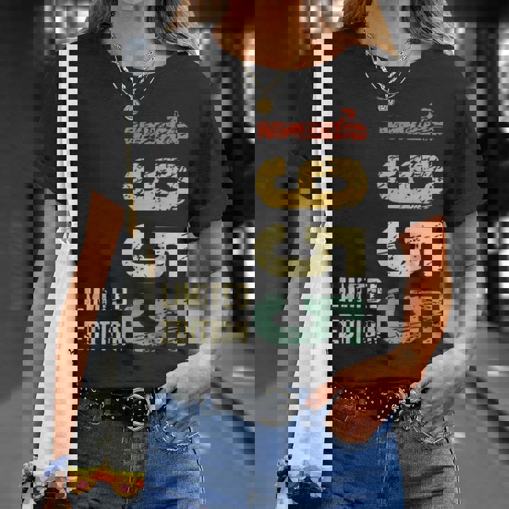 ヴィンテージ 1955 71 歳のギフト 限定版 71 歳の誕生日 Tシャツ 彼女への贈り物