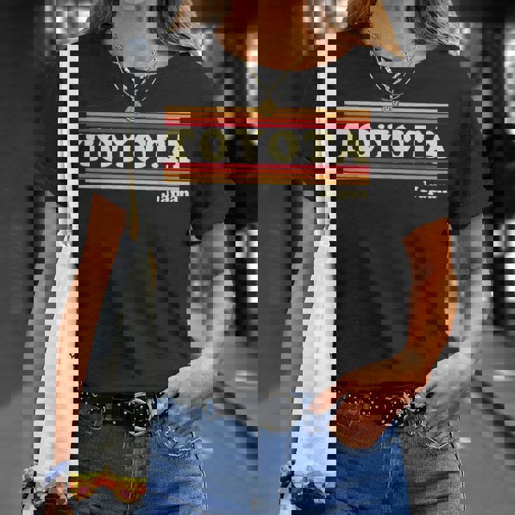 ヴィンテージ 80年代 トヨタ 日本 レトロ グラフィック Tシャツ 彼女への贈り物