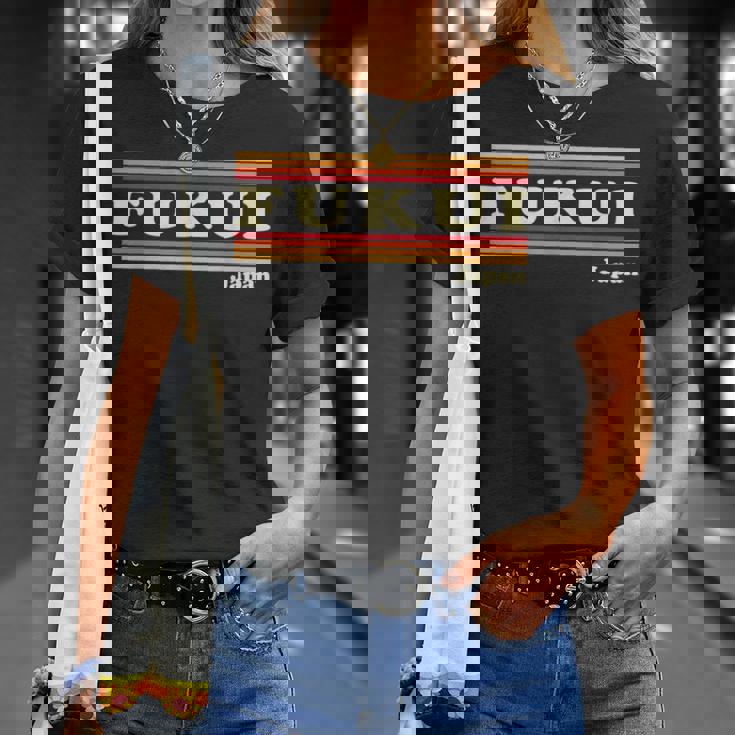 ヴィンテージ 80年代 福井 日本 レトロ グラフィック Tシャツ 彼女への贈り物