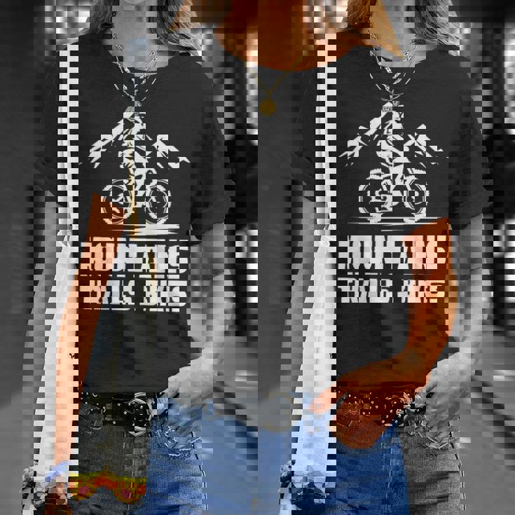 ヴィンテージ マウンテンバイク メンズ レディース バイカー Mtb トレイルバイク 長袖tシャツ Tシャツ 彼女への贈り物