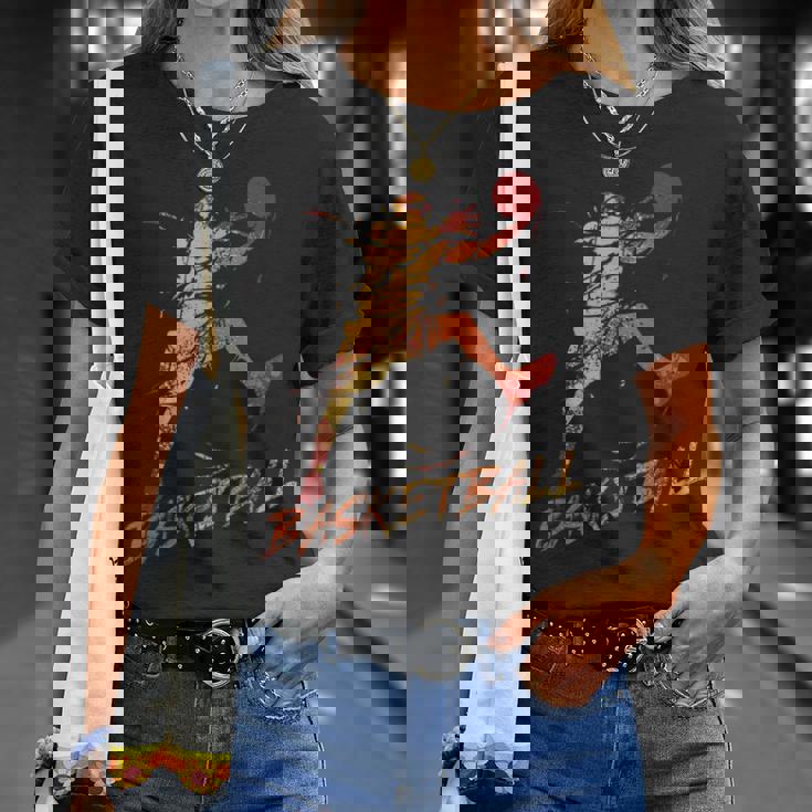 ヴィンテージ・バスケットボール・ギフト・アイデア スラムダンク Tシャツ 彼女への贈り物