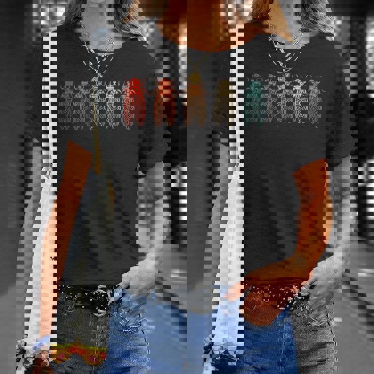 ヴィンテージ周期セミ Tシャツ 彼女への贈り物