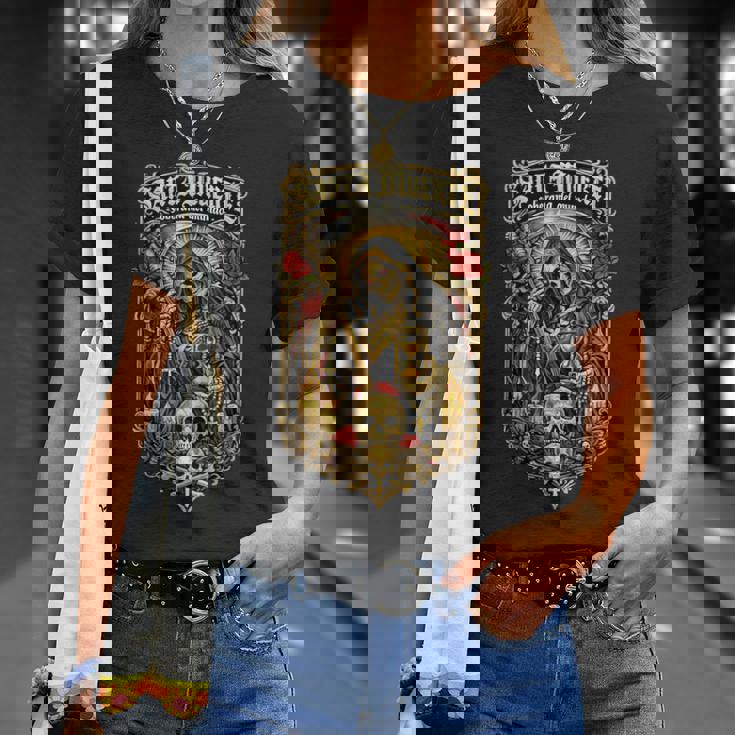 世界のサンタ・ムエルテ支配者 Tシャツ 彼女への贈り物