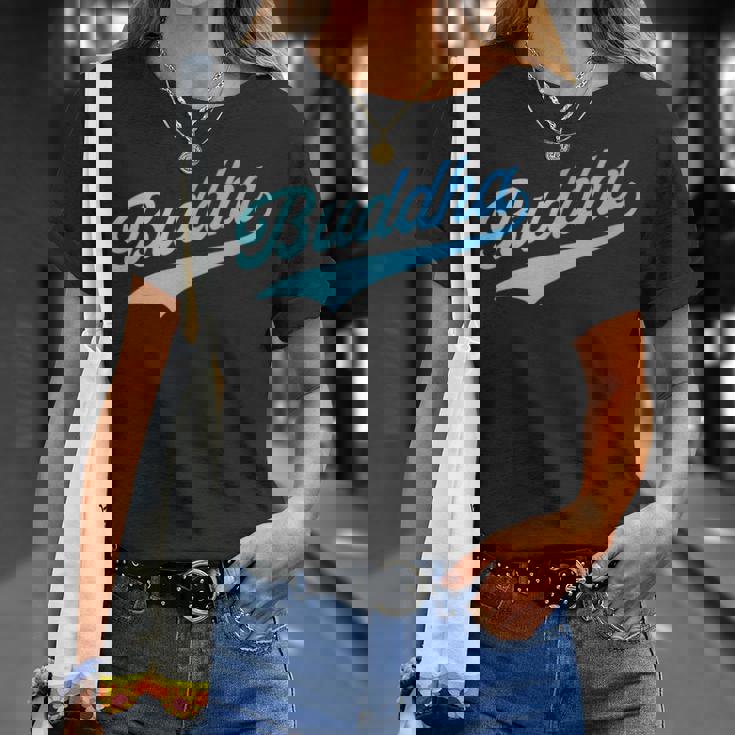 仏仏教 Buddha Tシャツ 彼女への贈り物