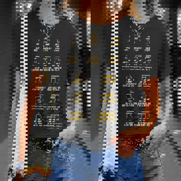 作曲家リズム音楽 バッハ・モーツァルト ベートーヴェン・ショパン Tシャツ 彼女への贈り物