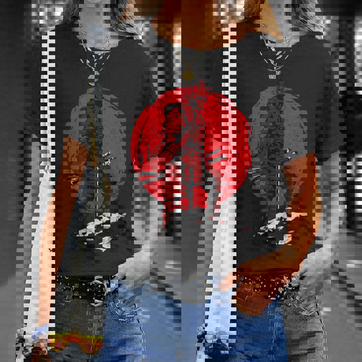 侍 戦国武将 武士道 サムライ 東京 ジャパン カタナ Tシャツ 彼女への贈り物