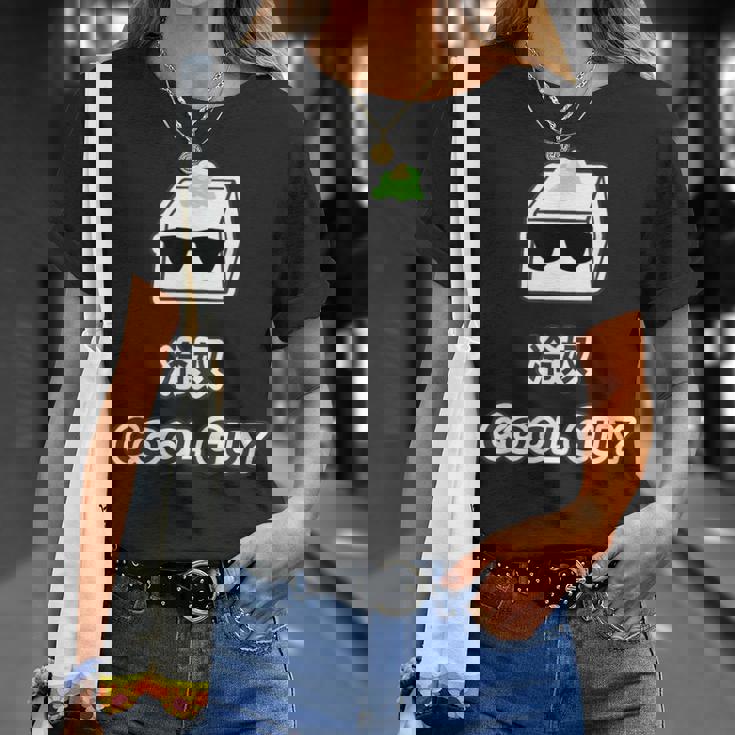 冷奴 Cool Guy クールガイ（おかしな日本語）間違い 英語 豆腐 キャラ 【変なデザイン屋さん】面白い ギャグ Tシャツ 彼女への贈り物