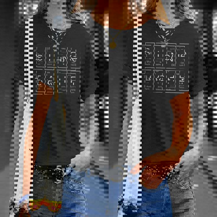 化学者 科学 教師 元素記号 周期表 Tシャツ 彼女への贈り物