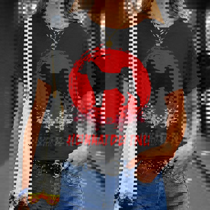 北海道犬 日本犬種 おもしろ子犬好き Tシャツ 彼女への贈り物