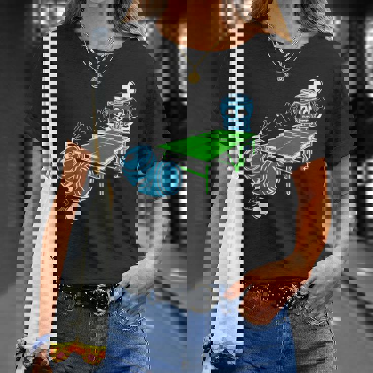 卓球 おもしろビール ピンポン Tシャツ 彼女への贈り物