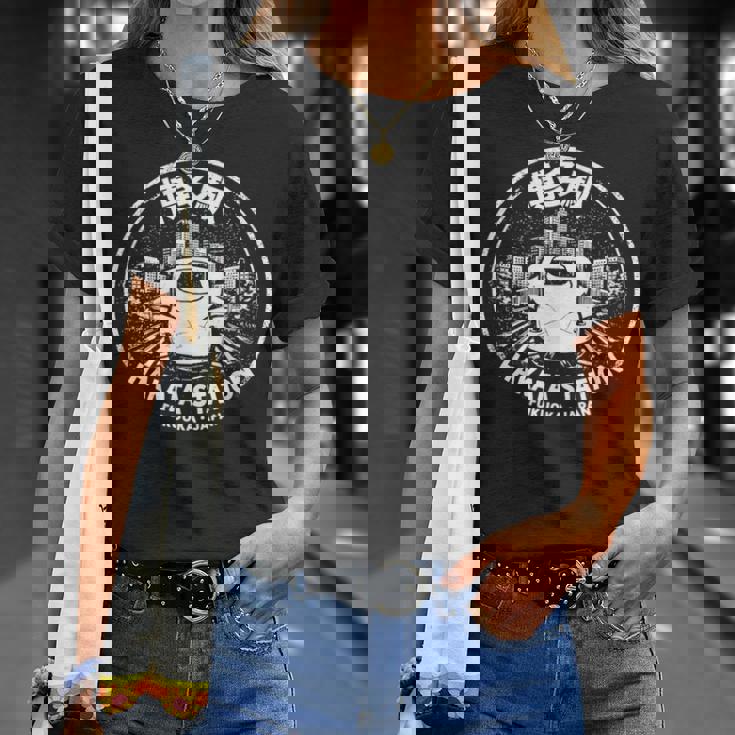 博多駅 印鑑 おたく お土産 和漢字 Tシャツ 彼女への贈り物