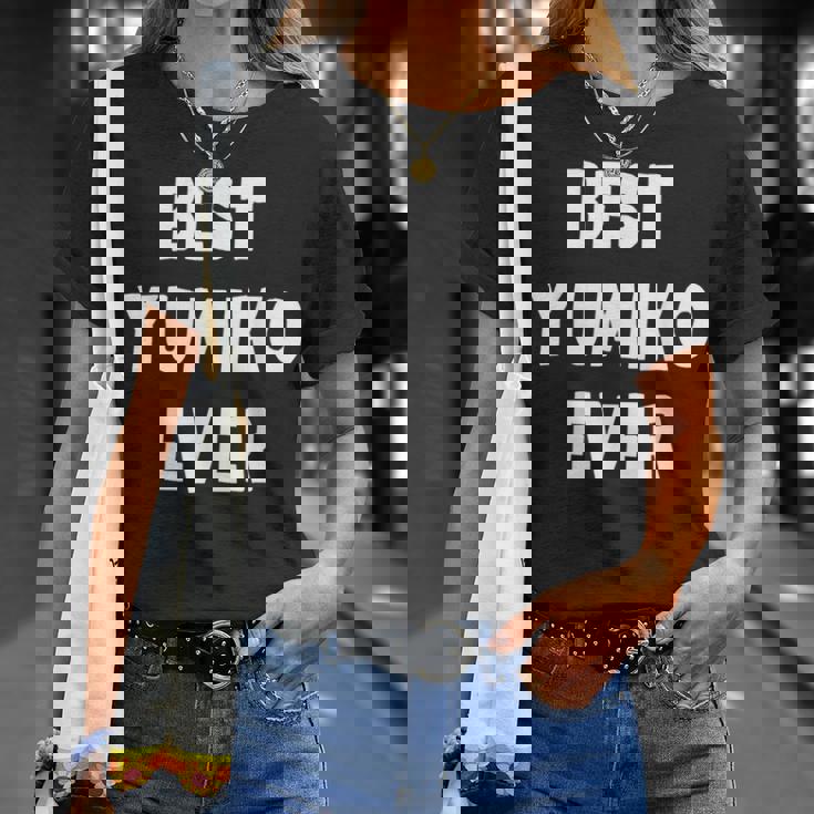 史上最高の Yumiko Tシャツ 彼女への贈り物