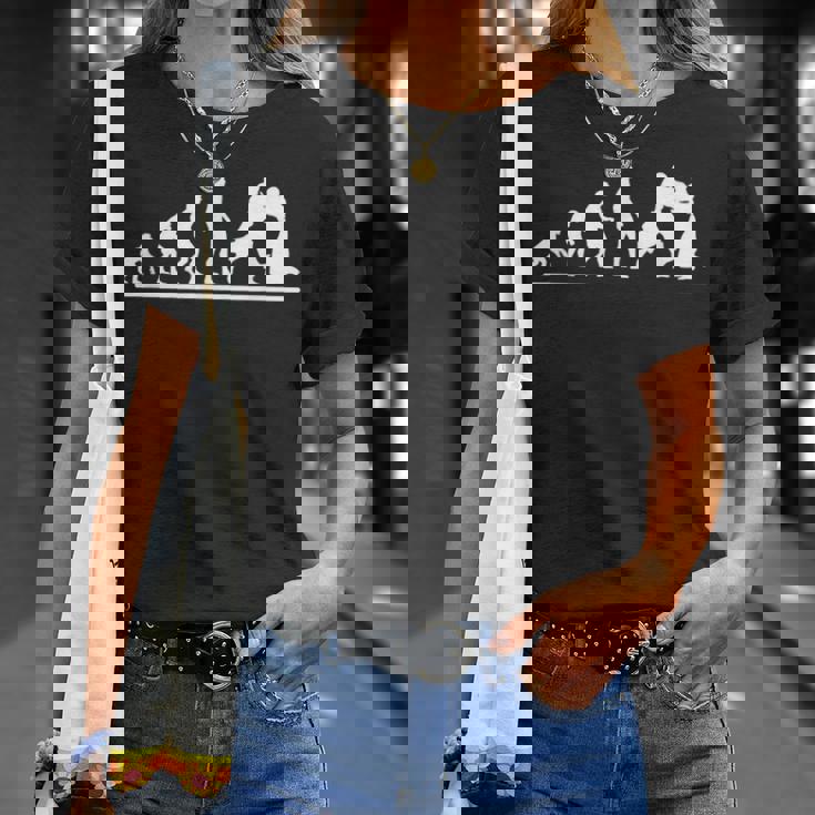 合気道 進化 男性 面白い 合気道 Tシャツ 彼女への贈り物