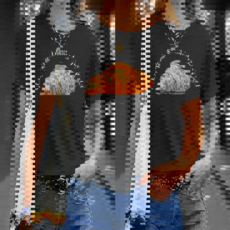 国立クロワッサンの日 Tシャツ 彼女への贈り物