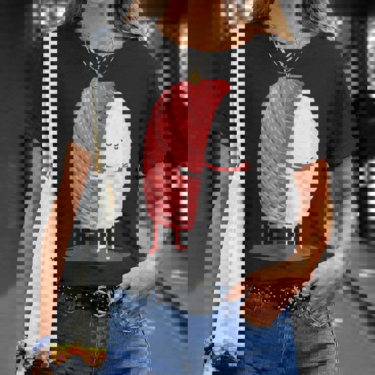 寿司 ハグ 甘い 和食 まぐろ にぎり Tシャツ 彼女への贈り物