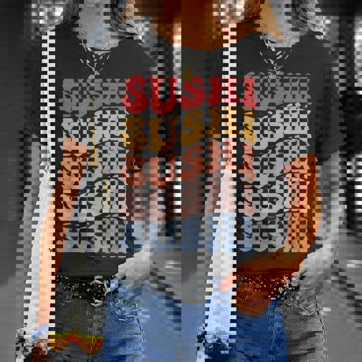 寿司 和食 グルービー Tシャツ 彼女への贈り物