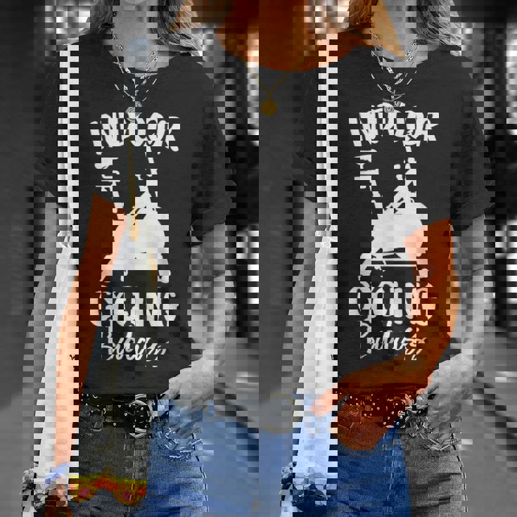 屋内 サイクリング スピンバイク 有酸素運動 ジム ワークアウト 面白い スピン クラス Tシャツ 彼女への贈り物