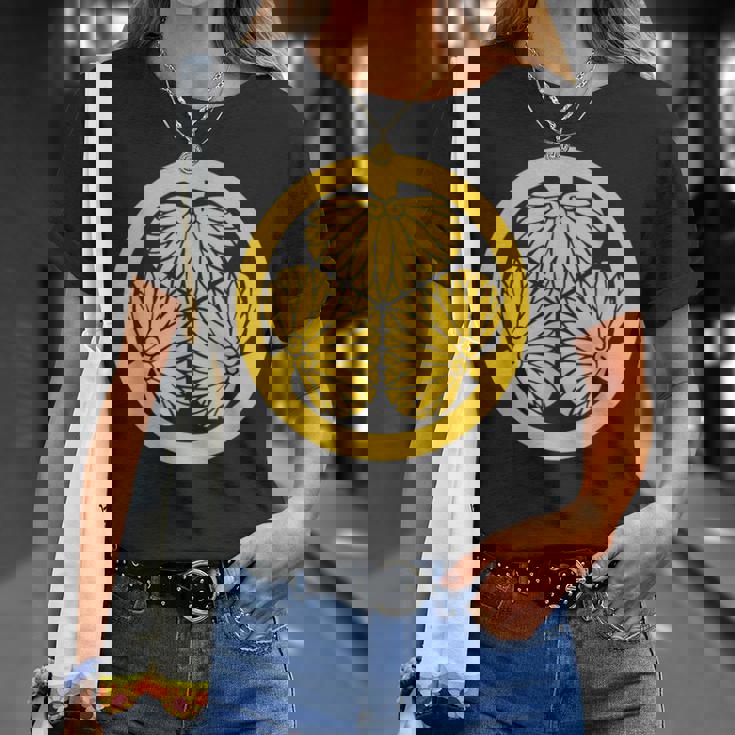 徳川氏族の紋章 将軍 日本 Tシャツ 彼女への贈り物