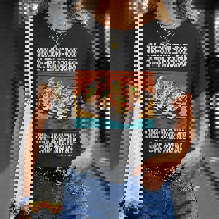 恋愛をしたいヴィンテージ可愛いたこ焼き Tシャツ 彼女への贈り物