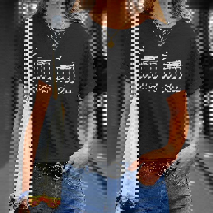 成功のためのパラディドル Rlrrlrll Tシャツ 彼女への贈り物