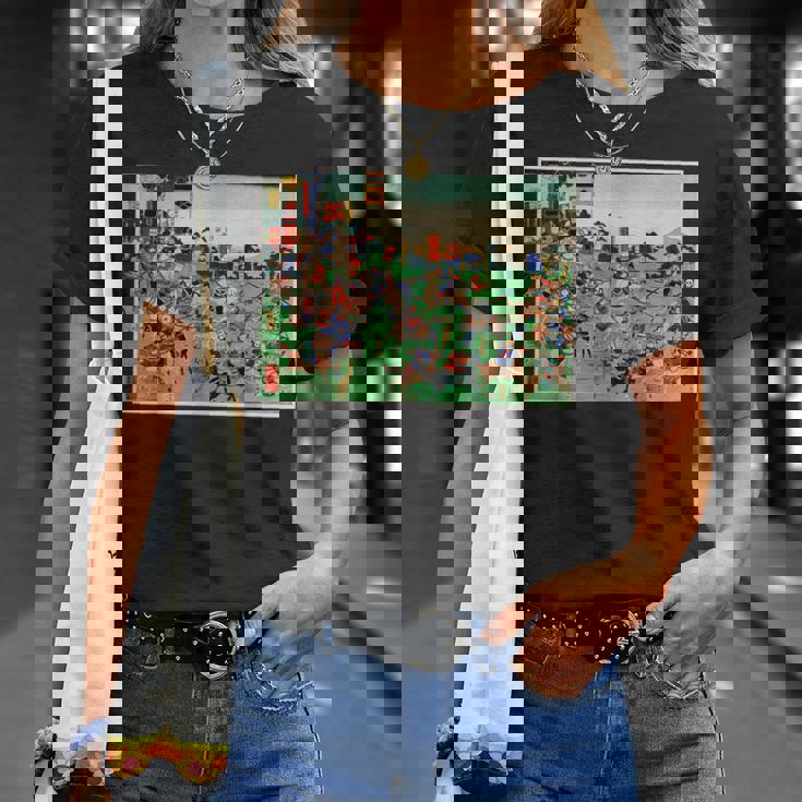 日本レトロアート 歌川国吉 2陸軍の戦い Tシャツ 彼女への贈り物