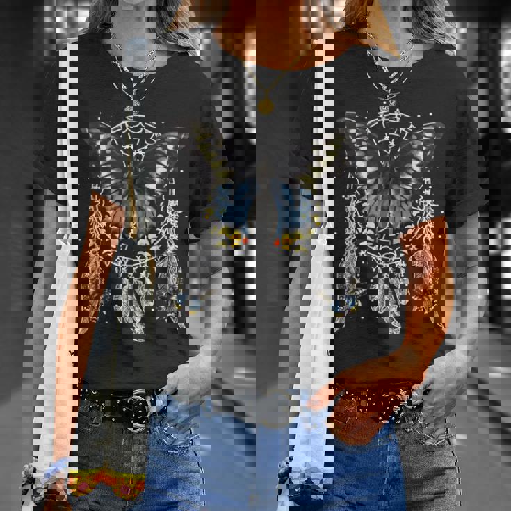 昆虫学者 蝶 昆虫 蝶 黒アゲハチョウ Tシャツ 彼女への贈り物