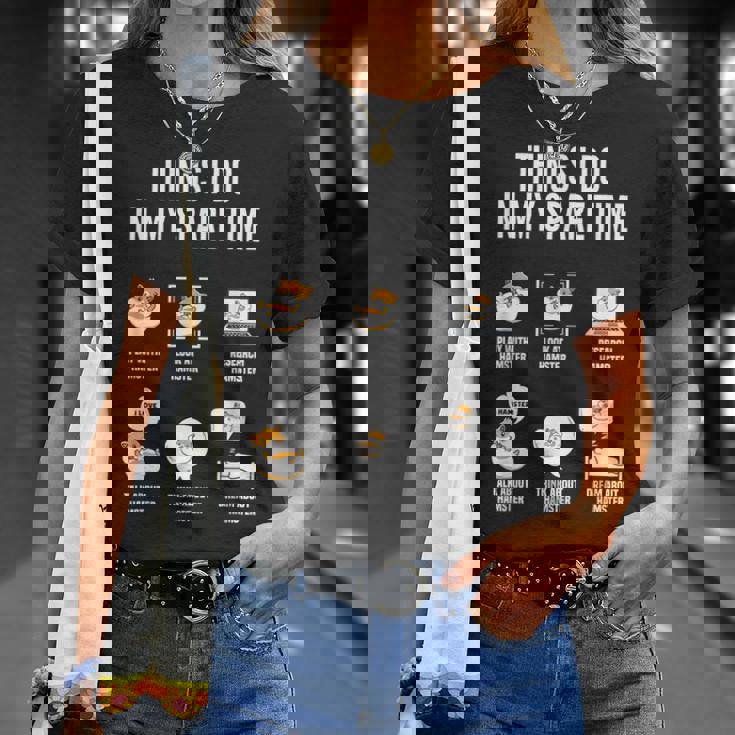 暇なときにすることハムスターおもしろいハムスター好き Tシャツ 彼女への贈り物