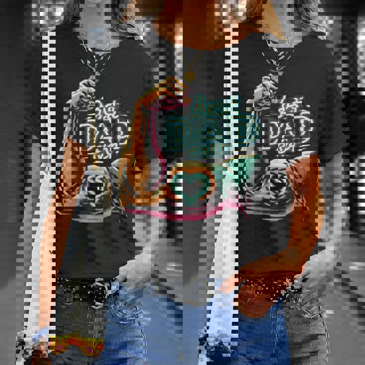 最高のお父さん 父の日 お父さんになる人 お父さん お父さん Tシャツ 彼女への贈り物