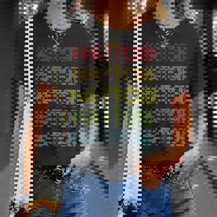 服部名前 Tシャツ 彼女への贈り物